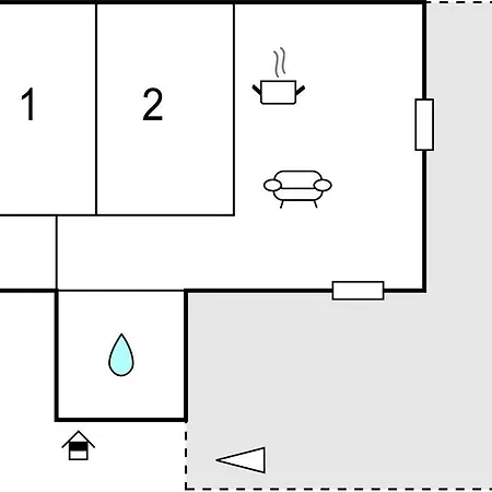 2 Bedroom Awesome In Apartament Gubbio